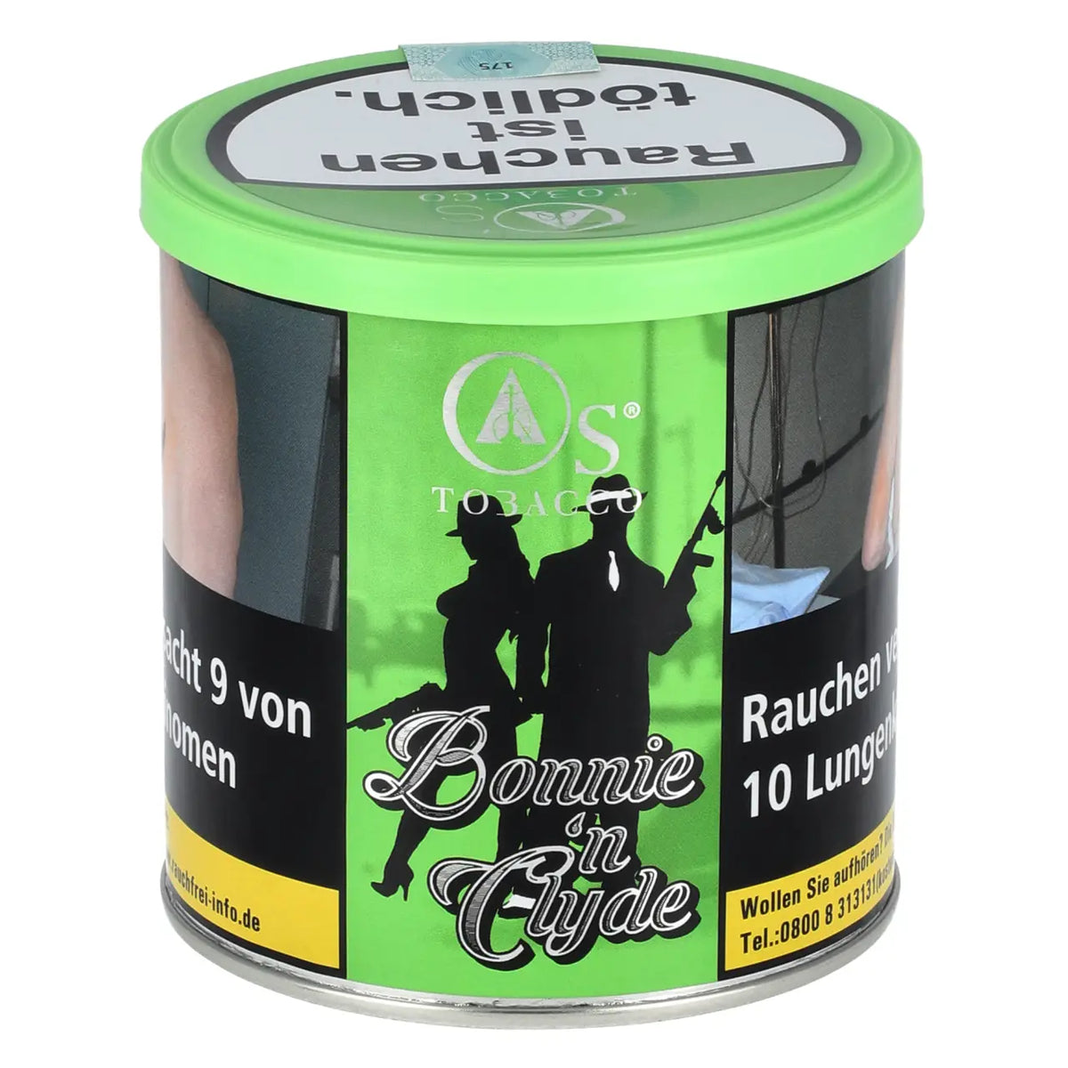 O's Tobacco Bonnie & Clyde 200g Shisha Tabak Dose