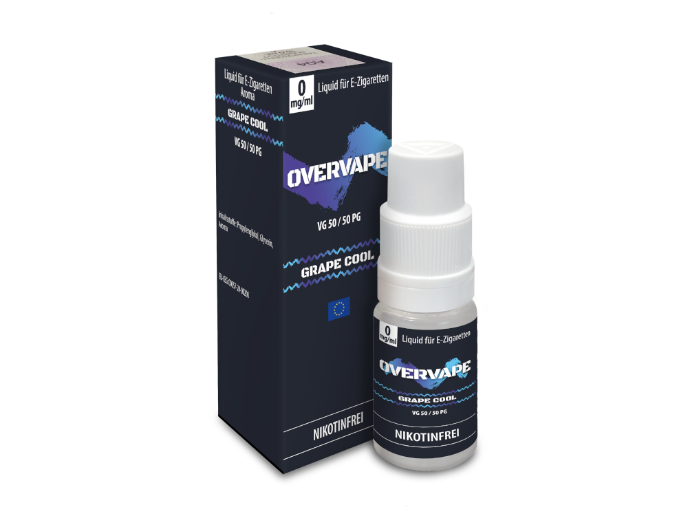 Overvape - Nikotinsalz Liquid - Grape Cool