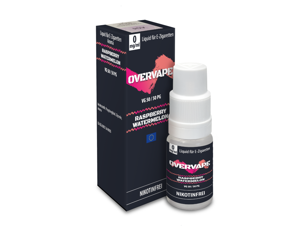 Overvape - Nikotinsalz Liquid - Raspberry Watermelon