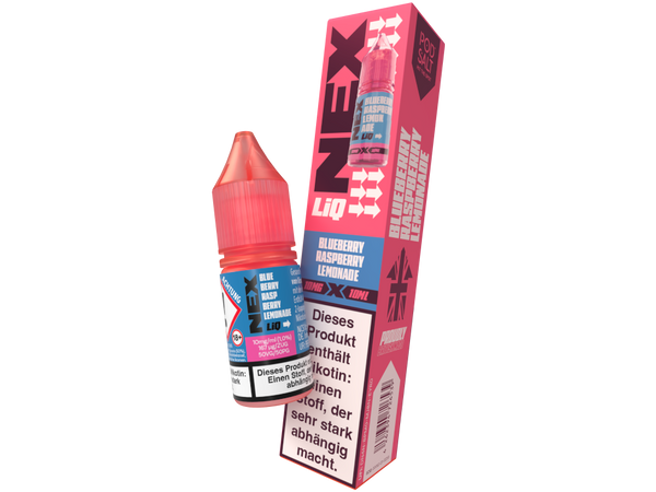 Pod Salt - NexLiq - Nikotinsalz Liquid - Blueberry Raspberry Lemonade