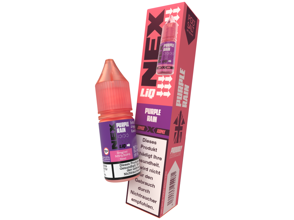 Pod Salt - NexLiq - Nikotinsalz Liquid - Purple Rain