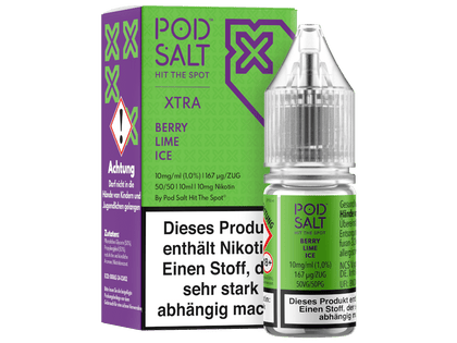 Pod Salt X - Nikotinsalz Liquid - Berry Lime Ice