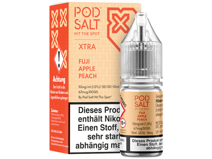 Pod Salt X - Nikotinsalz Liquid - Fuji Apple Peach
