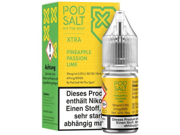 Pod Salt X - Nikotinsalz Liquid - Pineapple Passion Lime