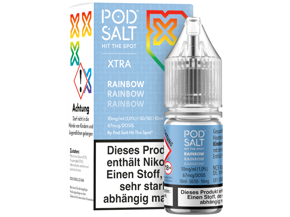 Pod Salt X - Nikotinsalz Liquid - Rainbow