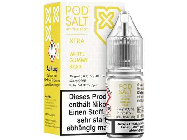 Pod Salt X - Nikotinsalz Liquid - White Gummy Bear