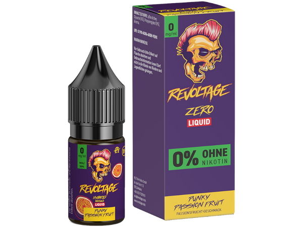 Revoltage - Hybrid Nikotinsalz Liquid - Punky Passion Fruit