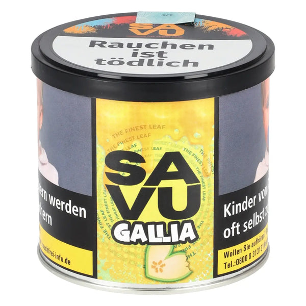 Savu Gallia 200g Shisha Tabak Dose
