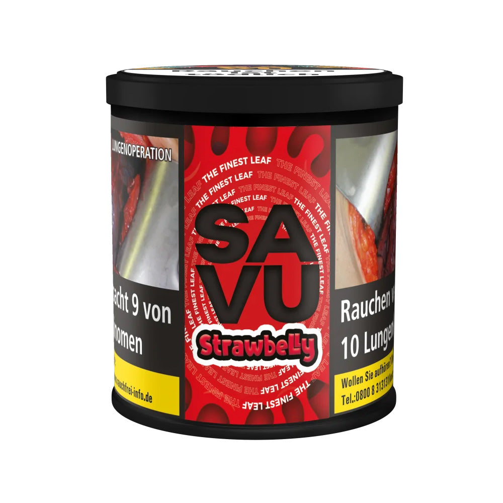 Savu Strawbelly 200g Shisha Tabak Dose