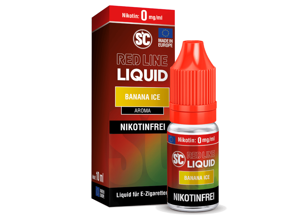 SC - Red Line - Banana Ice - Nikotinsalz Liquid