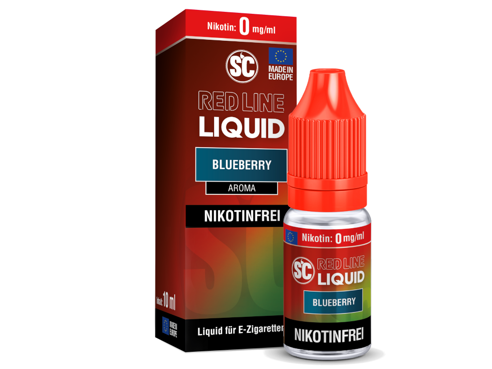 SC - Red Line - Blueberry - Nikotinsalz Liquid