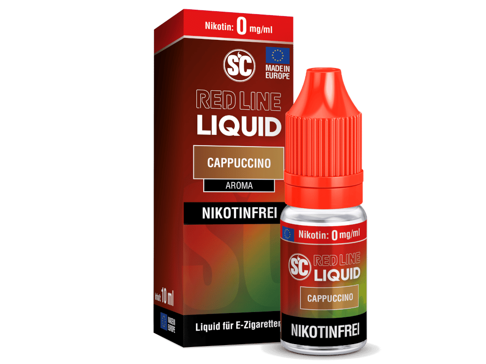 SC - Red Line - Cappuccino - Nikotinsalz Liquid