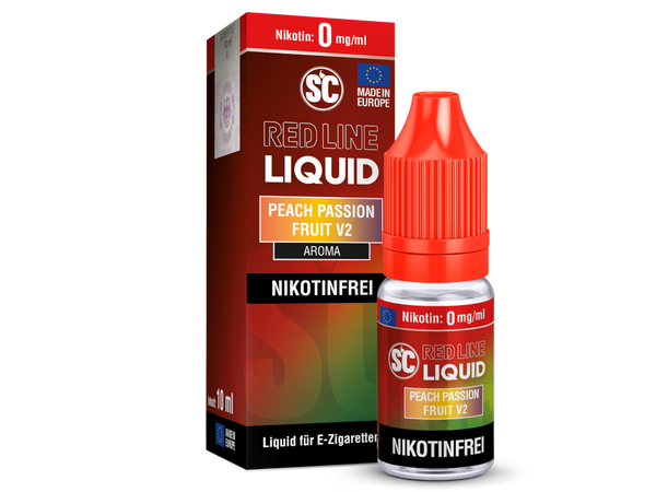 SC - Red Line - Peach Passion Fruit V2 - Nikotinsalz Liquid
