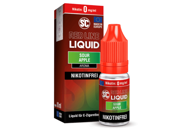 SC - Red Line - Sour Apple - Nikotinsalz Liquid
