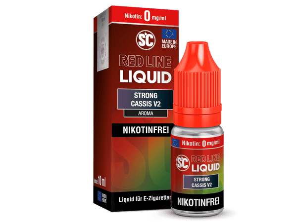 SC - Red Line - Strong Cassis V2 - Nikotinsalz Liquid