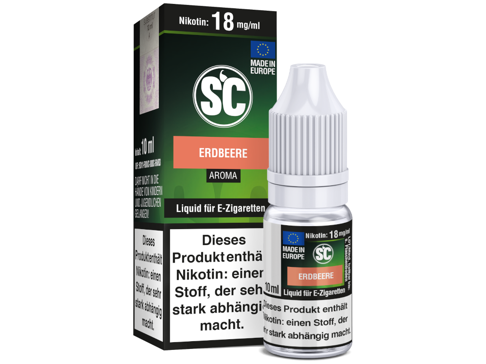 Erdbeere E-Zigaretten Liquid