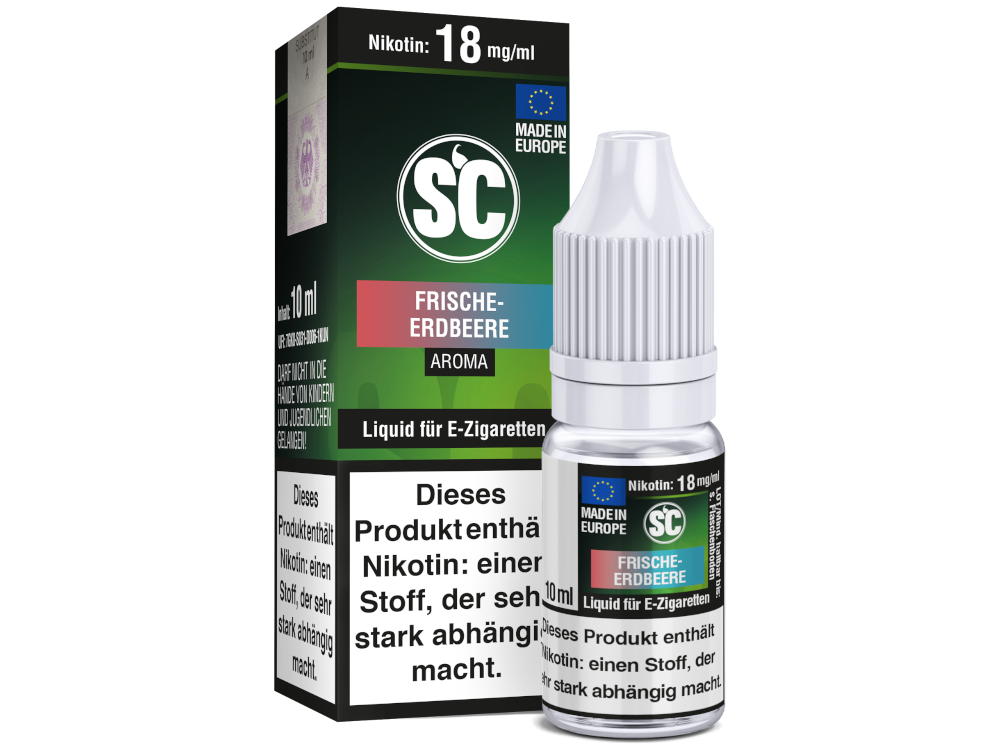 Frische Erdbeere E-Zigaretten Liquid