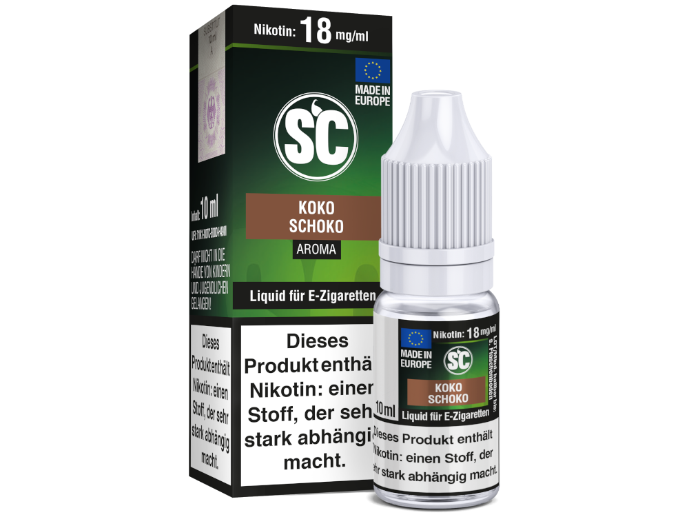 Kokos Schokolade E-Zigaretten Liquid