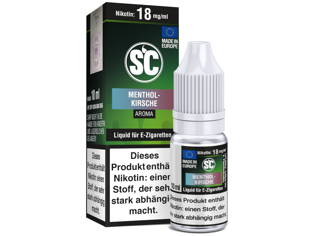 Menthol-Kirsche E-Zigaretten Liquid