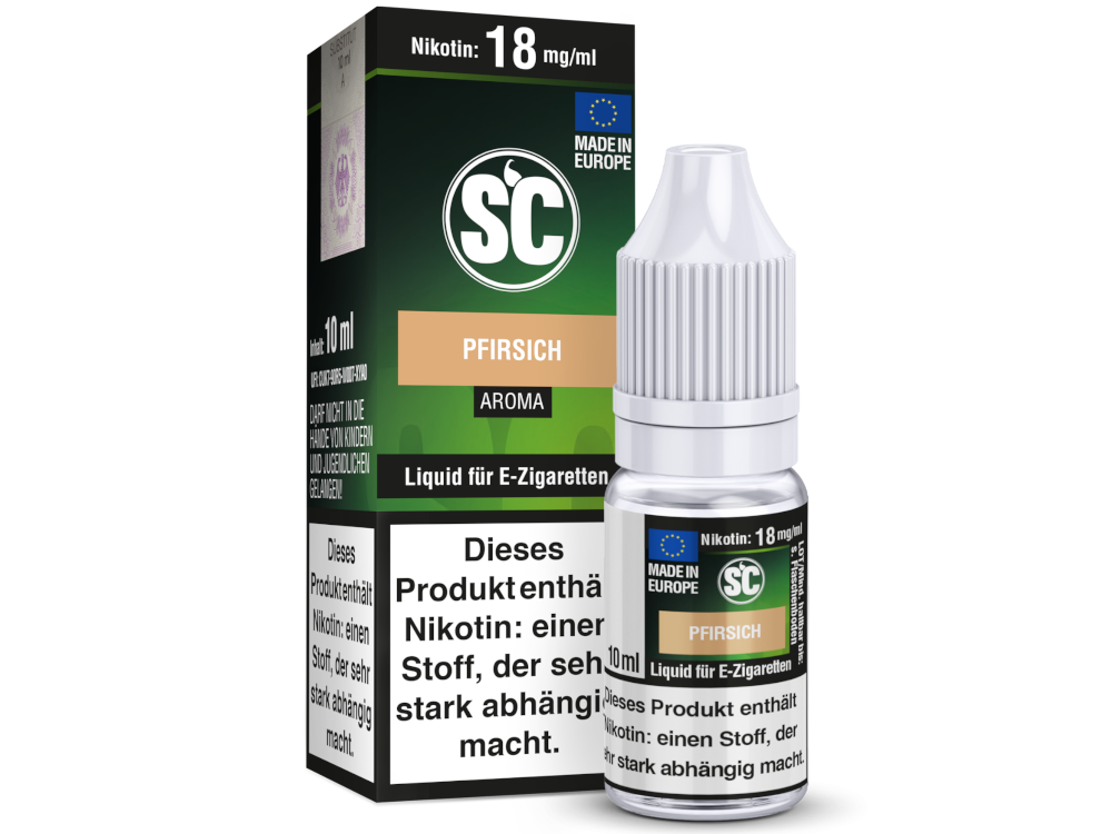 Pfirsich E-Zigaretten Liquid