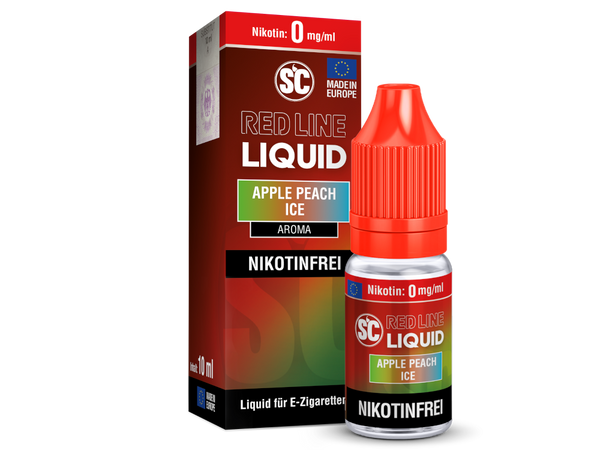 SC - Red Line - Apple Peach Ice - Nikotinsalz