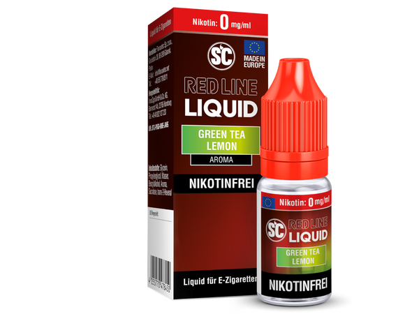 SC - Red Line - Green Tea Lemon - Nikotinsalz Liquid