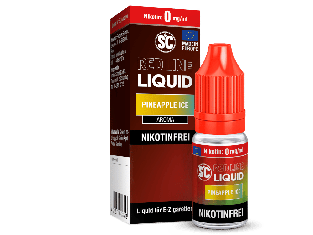 SC - Red Line - Pineapple Ice - Nikotinsalz Liquid