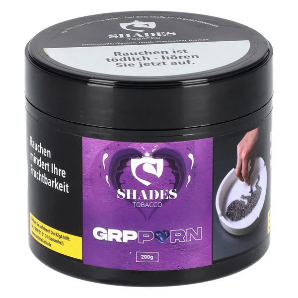 Shades Grp Porn 200g Shisha Tabak Dose