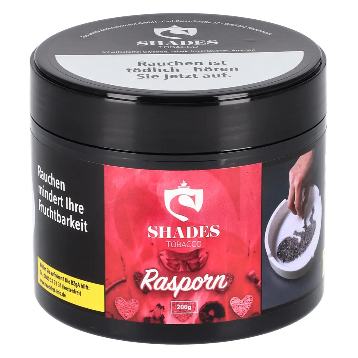 Shades Rasporn 200g Shisha Tabak Dose