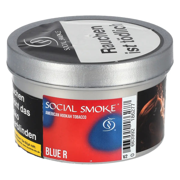 Social Smoke Blue R 200g Shisha Tabak Dose
