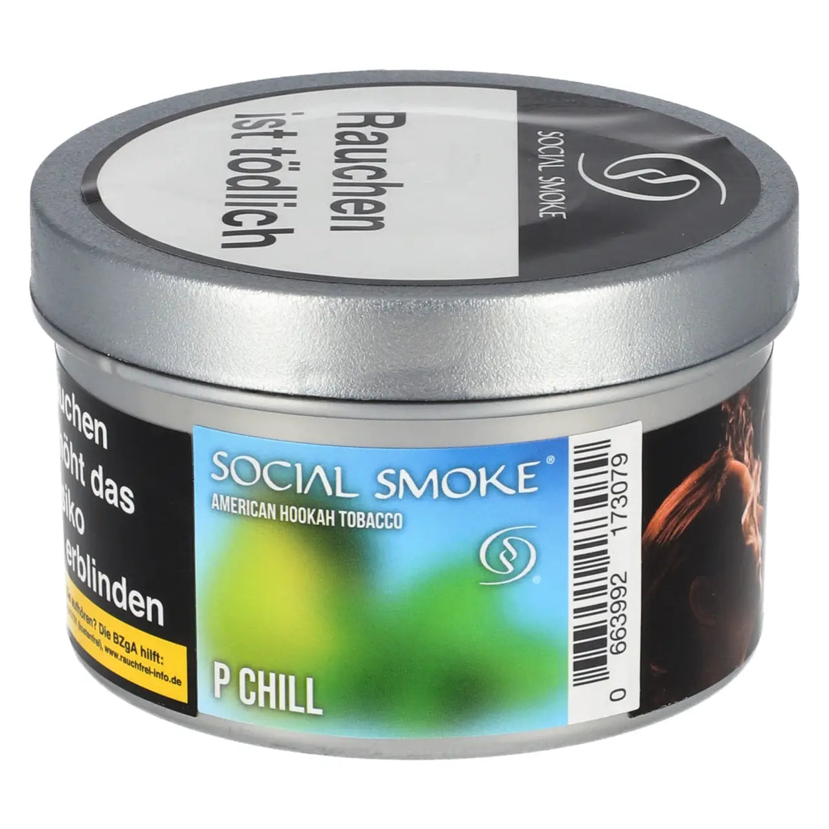 Social Smoke P Chill 200g Shisha Tabak Dose