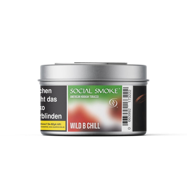 Social Smoke - Wild B Chill 200g Shisha Tabak