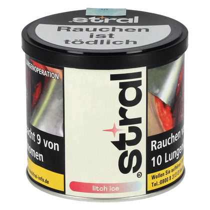 Stral Litch Ice 200g Shisha Tabak Dose