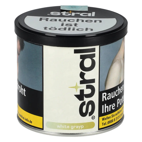 Stral White Grayp 200g Shisha Tabak Dose