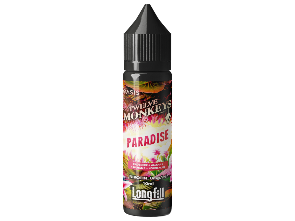 Twelve Monkeys - Longfills 10ml - Paradise