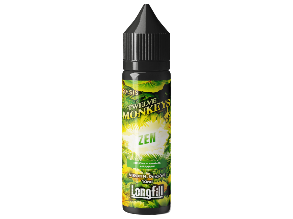 Twelve Monkeys - Longfills 10ml - Zen