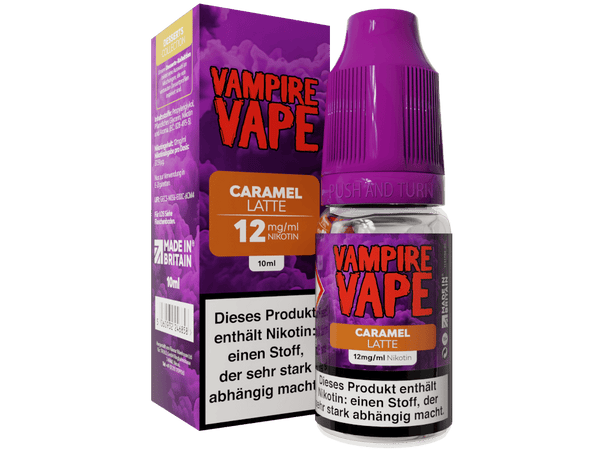 Vampire Vape - Dessert Collection - E-Zigaretten Liquid - Caramel Latte
