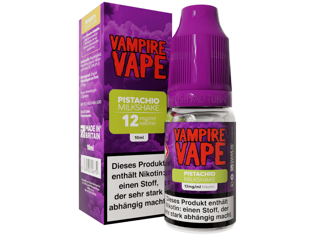 Vampire Vape - Dessert Collection - E-Zigaretten Liquid - Pistachio Milkshake