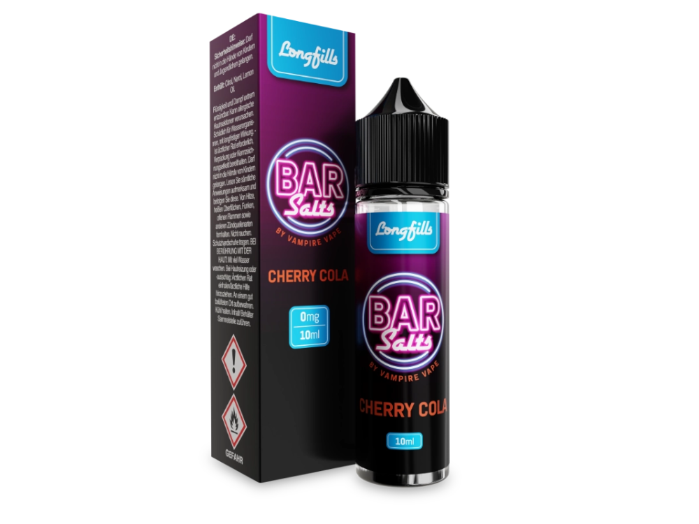 Vampire Vape - Bar Salts - Longfills 10 ml - Cherry Cola