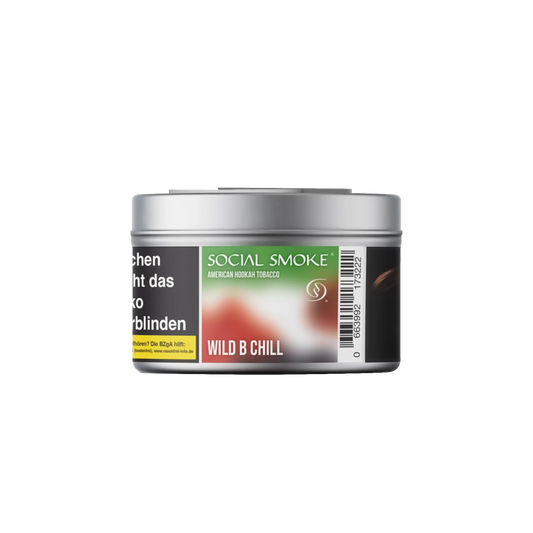 Social Smoke Wild B Chill 200g Shisha Tabak Dose